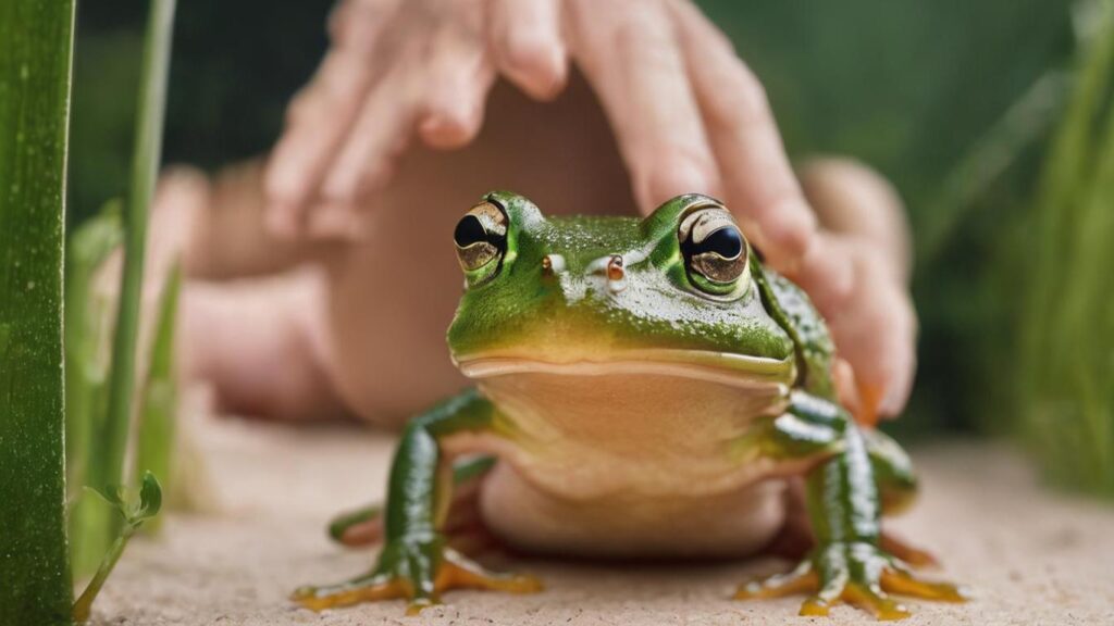 Woman gave birth toa Frog